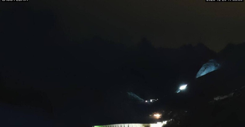 Webcam Canazei Belvedere - Lago e Passo Fedaia