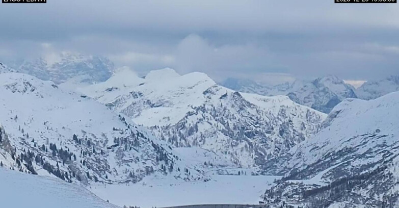 Webcam Канацей-Бельведере  - Lago e Passo Fedaia