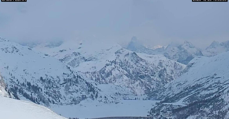 Webcam Канацей-Бельведере  - Lago e Passo Fedaia