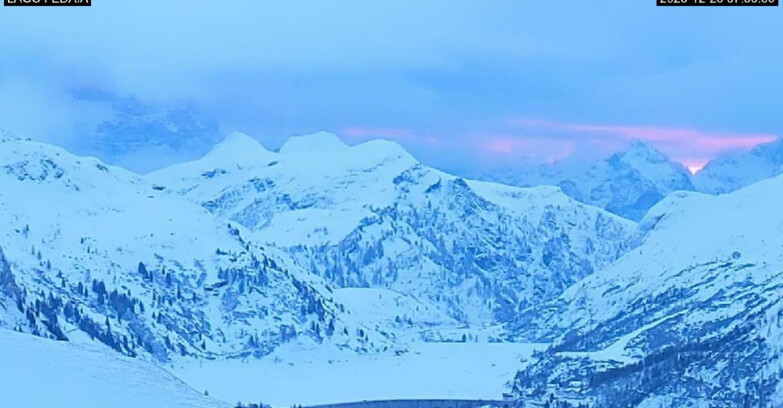 Webcam Канацей-Бельведере  - Lago e Passo Fedaia