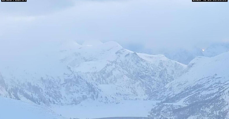 Webcam Канацей-Бельведере  - Lago e Passo Fedaia