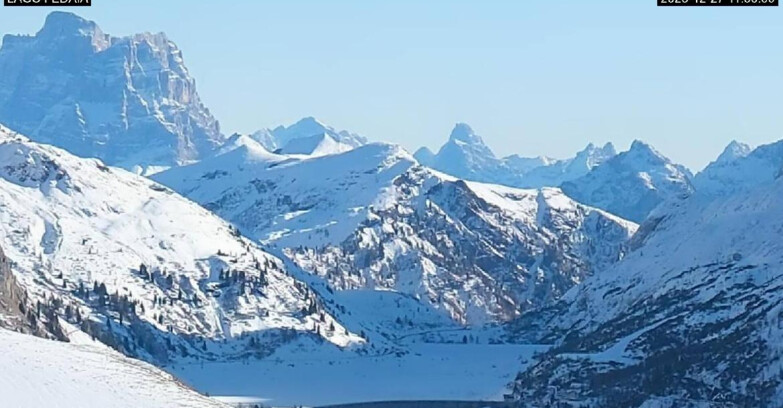 Webcam Canazei-Belvedere - Fedaia Pass