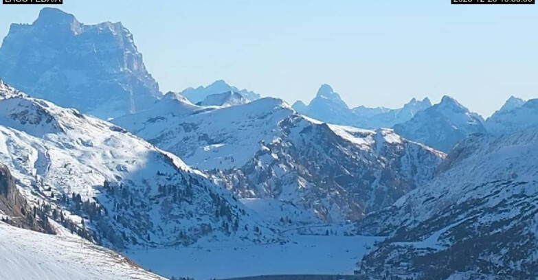 Webcam Canazei-Belvedere - Fedaia Pass