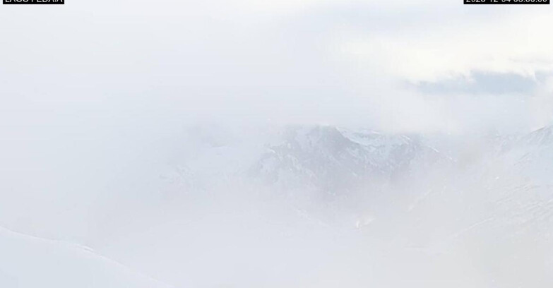 Webcam Canazei Belvedere - Lago e Passo Fedaia