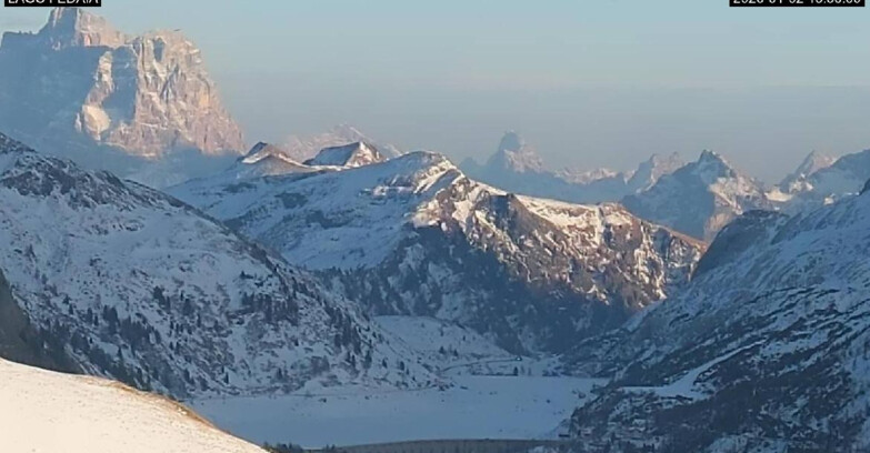 Webcam Канацей-Бельведере  - Lago e Passo Fedaia