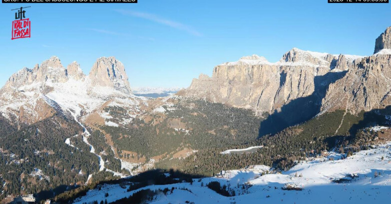 Webcam Canazei-Belvedere - Canazei - Gruppo del Sassolungo