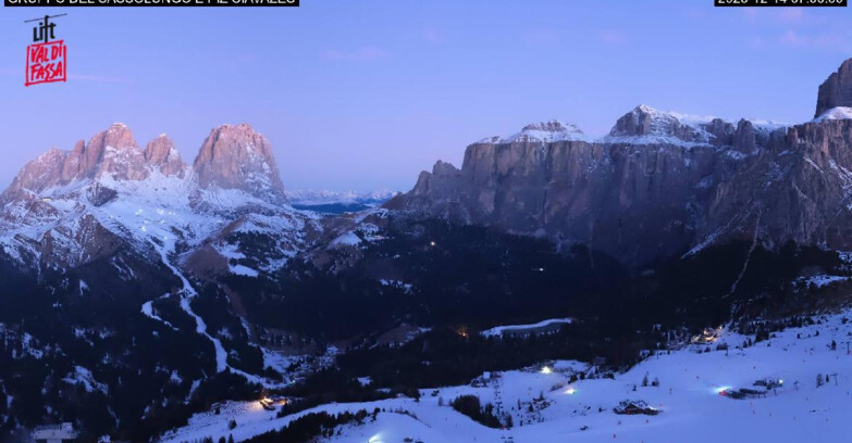 Webcam Canazei-Belvedere - Canazei - Gruppo del Sassolungo