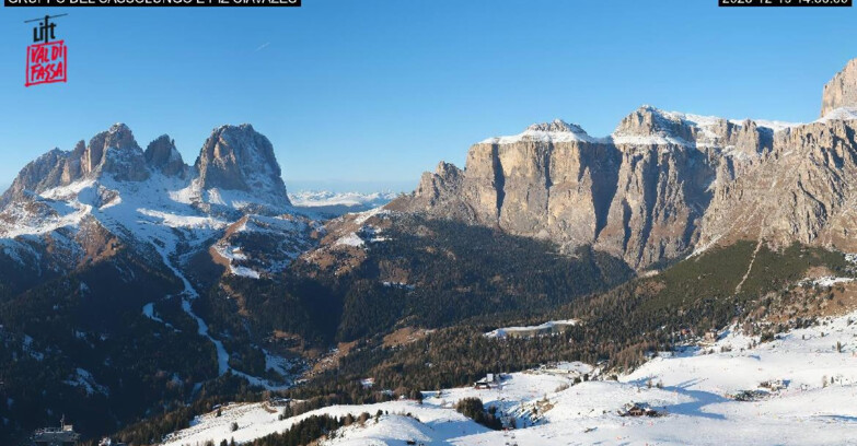 Webcam Canazei Belvedere - Canazei - Gruppo del Sassolungo