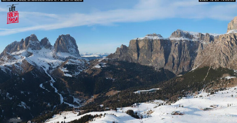 Webcam Canazei-Belvedere  - Canazei - Gruppo del Sassolungo