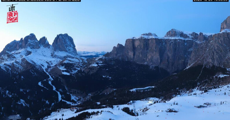 Webcam Canazei-Belvedere  - Canazei - Gruppo del Sassolungo