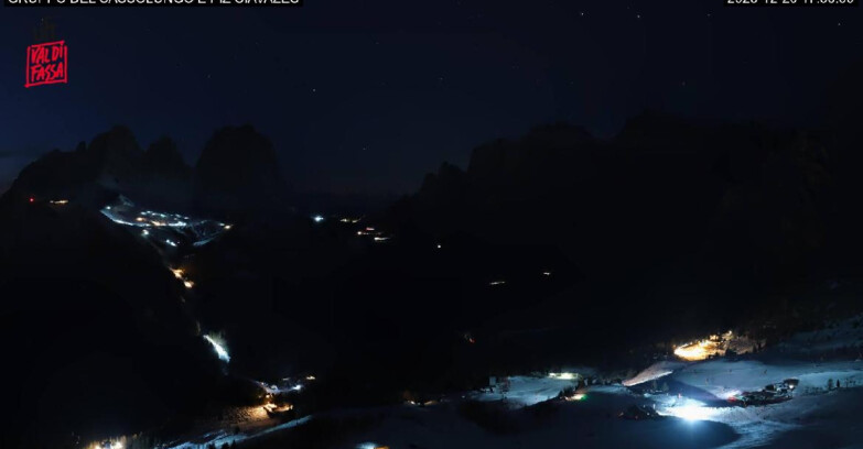 Webcam Canazei-Belvedere  - Canazei - Gruppo del Sassolungo