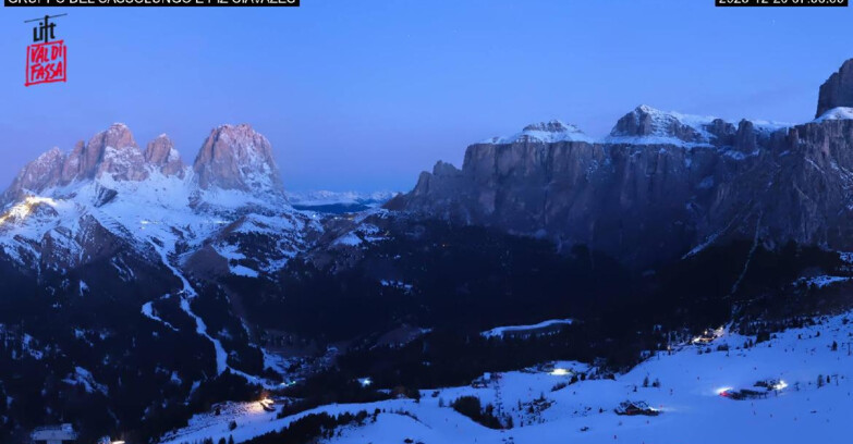 Webcam Canazei-Belvedere  - Canazei - Gruppo del Sassolungo