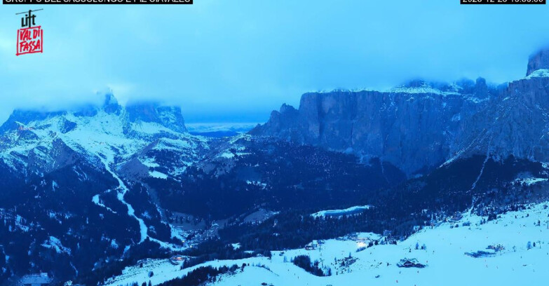 Webcam Canazei-Belvedere  - Canazei - Gruppo del Sassolungo