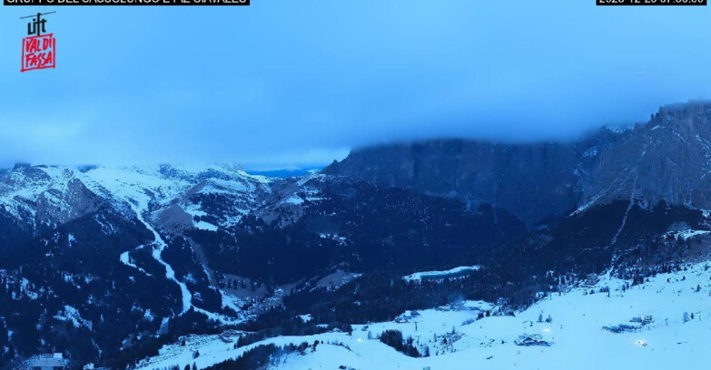 Webcam Canazei-Belvedere  - Canazei - Gruppo del Sassolungo