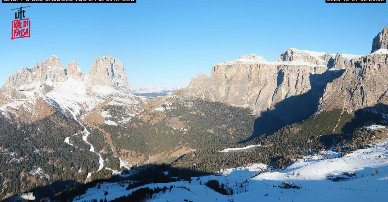 Webcam Canazei Belvedere - Canazei - Gruppo del Sassolungo