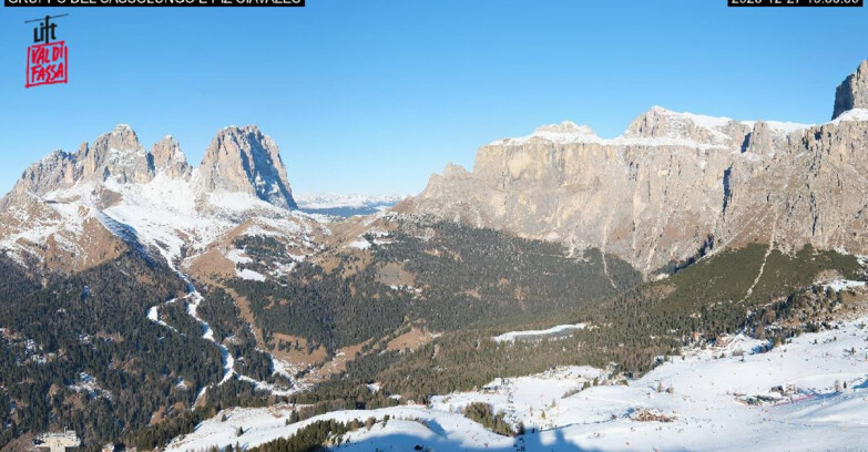 Webcam Canazei Belvedere - Canazei - Gruppo del Sassolungo