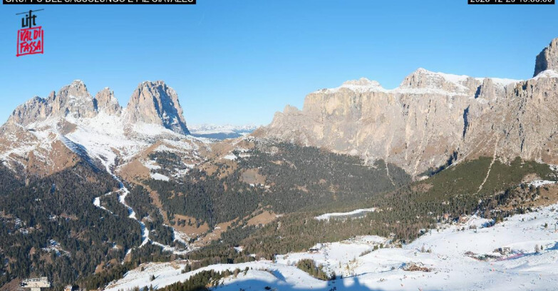 Webcam Canazei-Belvedere - Canazei - Gruppo del Sassolungo