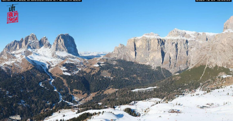Webcam Canazei-Belvedere - Canazei - Gruppo del Sassolungo