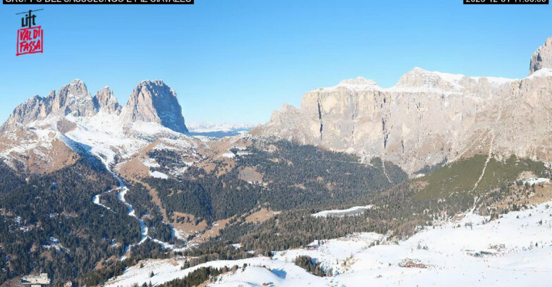 Webcam Canazei-Belvedere - Canazei - Gruppo del Sassolungo