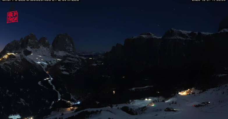 Webcam Canazei-Belvedere - Canazei - Gruppo del Sassolungo