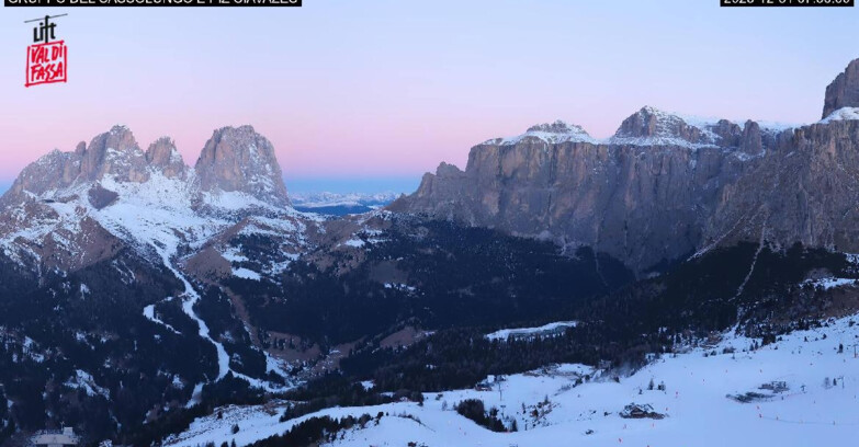 Webcam Canazei-Belvedere - Canazei - Gruppo del Sassolungo