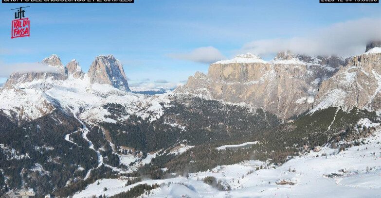 Webcam Canazei-Belvedere  - Canazei - Gruppo del Sassolungo