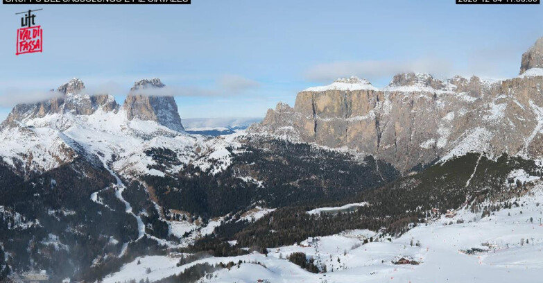 Webcam Canazei-Belvedere  - Canazei - Gruppo del Sassolungo