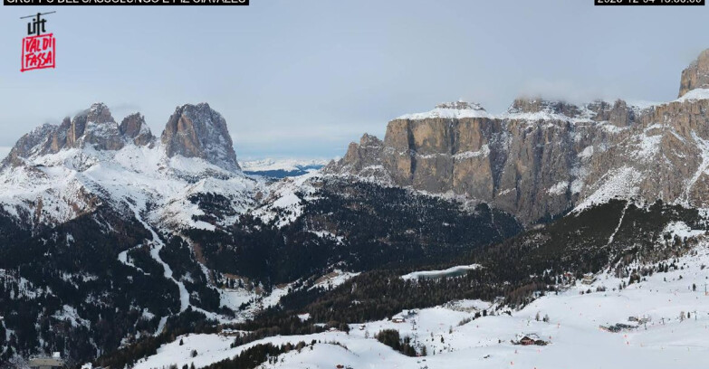 Webcam Canazei-Belvedere  - Canazei - Gruppo del Sassolungo