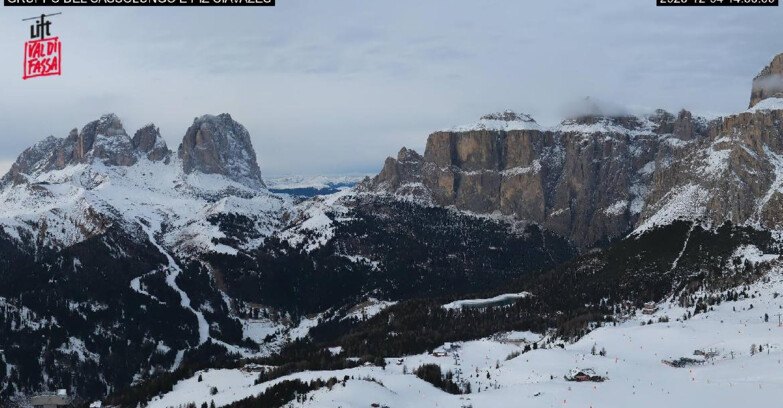 Webcam Canazei-Belvedere  - Canazei - Gruppo del Sassolungo
