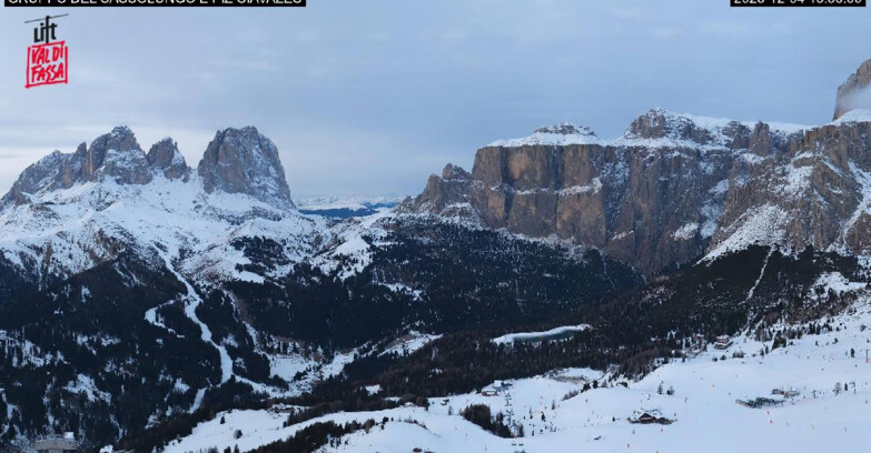 Webcam Canazei-Belvedere  - Canazei - Gruppo del Sassolungo