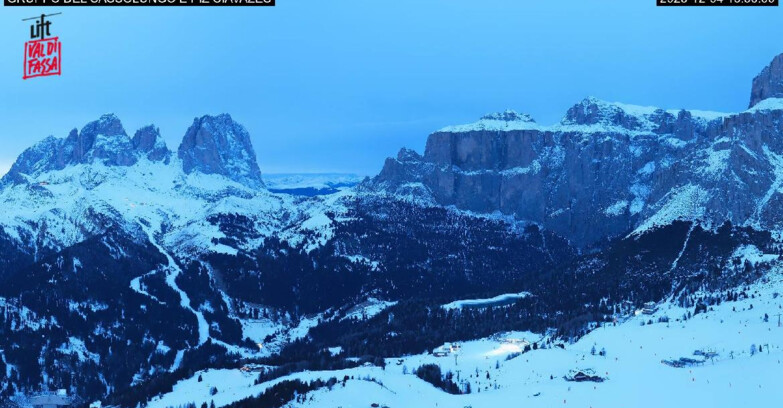 Webcam Canazei-Belvedere  - Canazei - Gruppo del Sassolungo