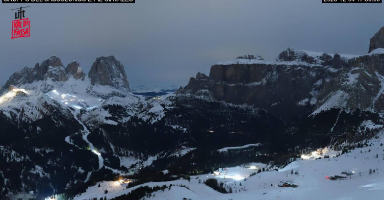 Webcam Canazei-Belvedere  - Canazei - Gruppo del Sassolungo