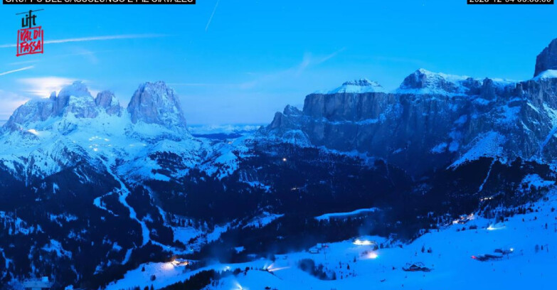 Webcam Canazei-Belvedere  - Canazei - Gruppo del Sassolungo