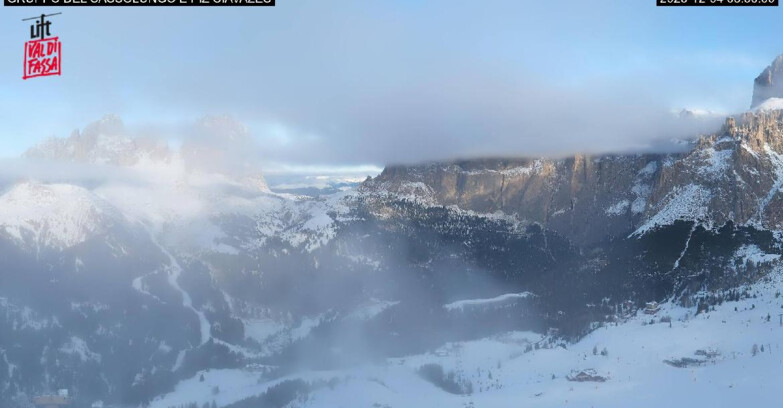 Webcam Canazei-Belvedere  - Canazei - Gruppo del Sassolungo