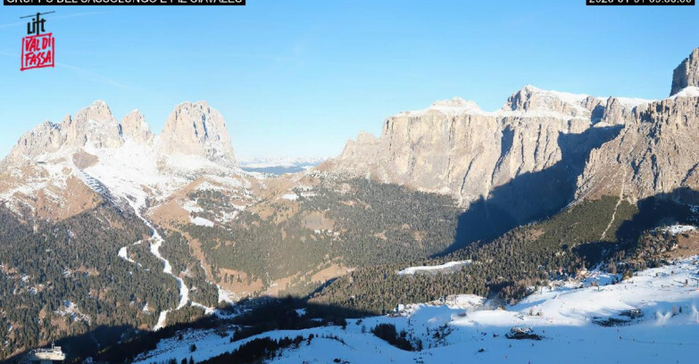 Webcam Canazei-Belvedere - Canazei - Gruppo del Sassolungo