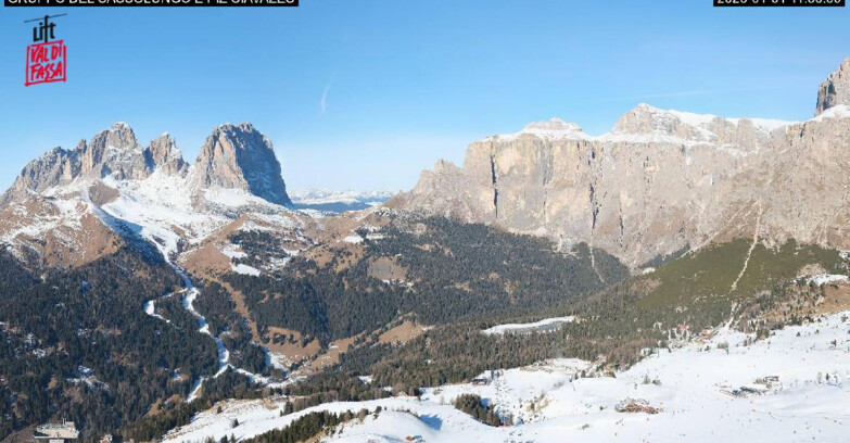 Webcam Canazei-Belvedere - Canazei - Gruppo del Sassolungo
