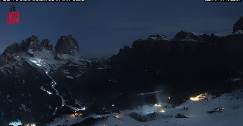 Webcam Канацей-Бельведере  - Canazei - Gruppo del Sassolungo