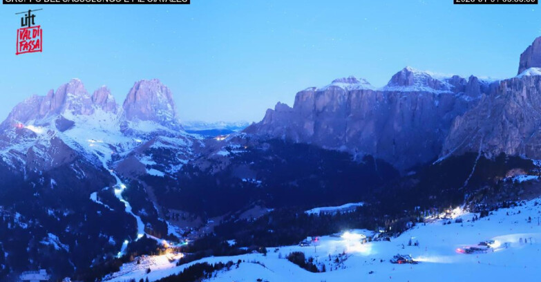 Webcam Canazei-Belvedere  - Canazei - Gruppo del Sassolungo