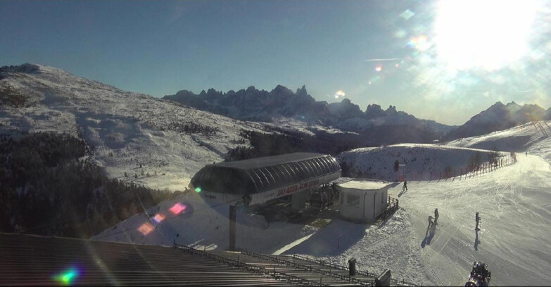 Webcam Moena-Alpe Lusia  - Alpe Lusia - Le cune
