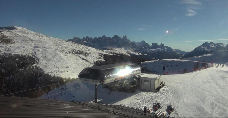 Webcam Moena-Alpe Lusia  - Alpe Lusia - Le cune