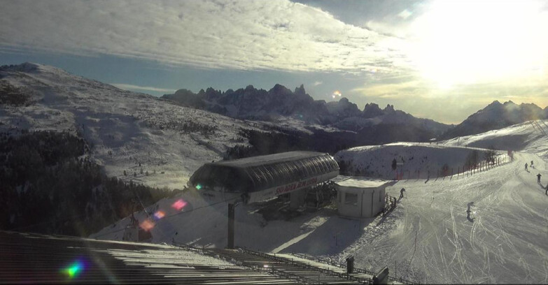 Webcam Moena-Alpe Lusia  - Alpe Lusia - Le cune