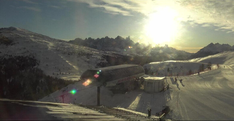 Webcam Moena-Alpe Lusia  - Alpe Lusia - Le cune