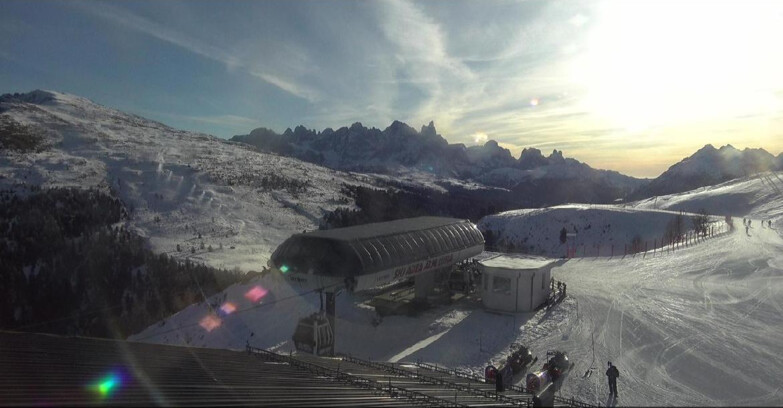 Webcam Moena-Alpe Lusia  - Alpe Lusia - Le cune