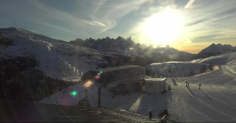 Webcam Moena-Alpe Lusia  - Alpe Lusia - Le cune