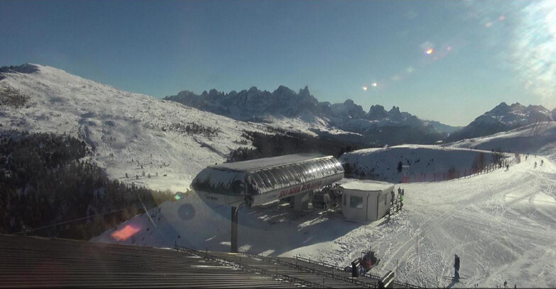 Webcam Moena-Alpe Lusia  - Alpe Lusia - Le cune
