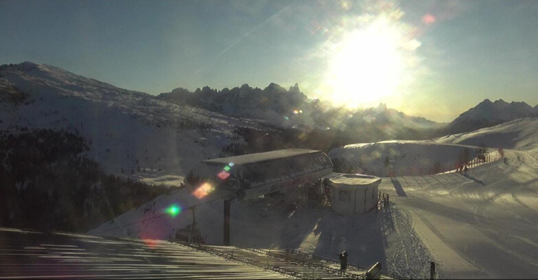 Webcam Moena-Alpe Lusia  - Alpe Lusia - Le cune