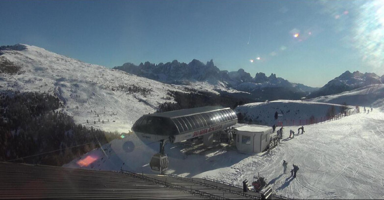 Webcam Moena-Alpe Lusia  - Alpe Lusia - Le cune