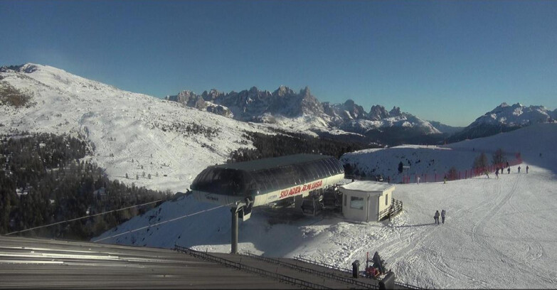 Webcam Moena-Alpe Lusia  - Alpe Lusia - Le cune
