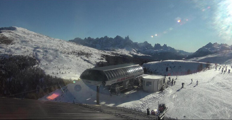 Webcam Moena-Alpe Lusia  - Alpe Lusia - Le cune