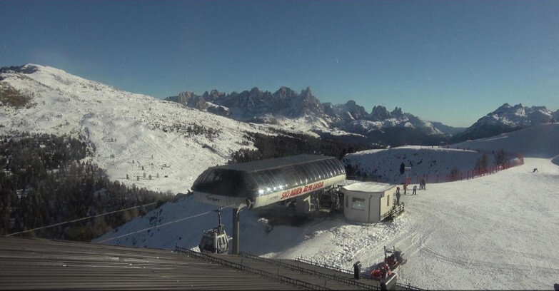 Webcam Moena-Alpe Lusia  - Alpe Lusia - Le cune